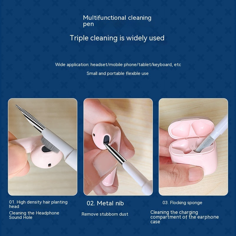 Bluetooth Headset Cleaning Pen Mobile Phone Computer Cleaner Set